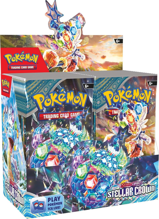 Pokémon TCG: Stellar Crown Booster Box (36 Packs)