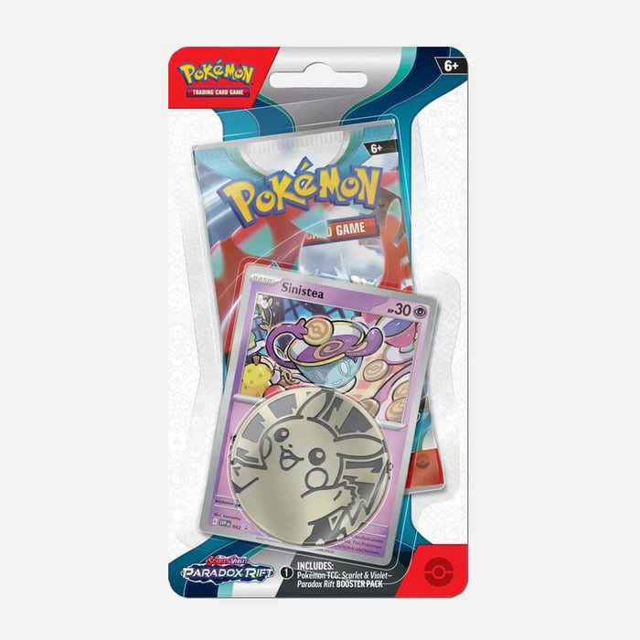 Pokémon TCG: Scarlet & Violet - Paradox Rift - Checklane Blister - Sinistea