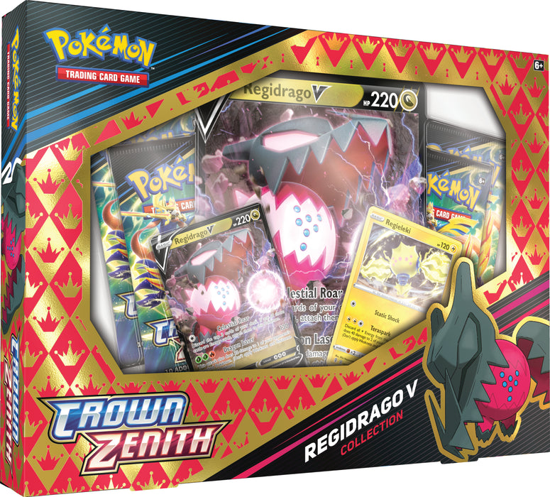 Pokémon TCG: Crown Zenith Collection Box Regidrago V