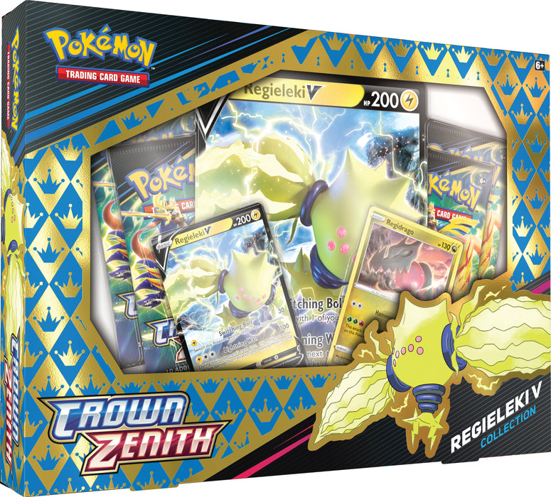 Pokémon TCG: Crown Zenith Collection Box Regieleki V
