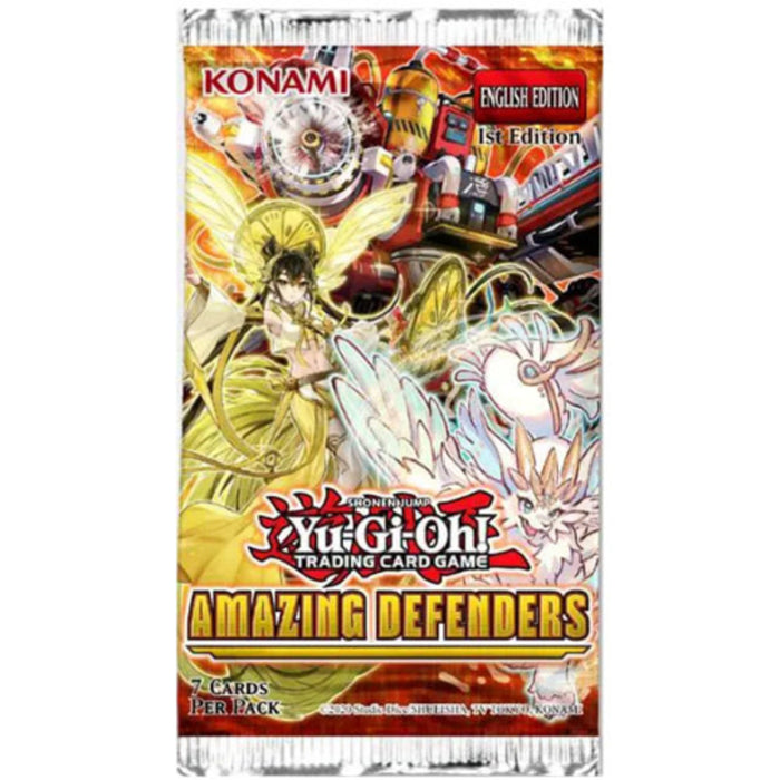 Yu-Gi-Oh! Amazing Defenders Booster Pack (7 Cards)